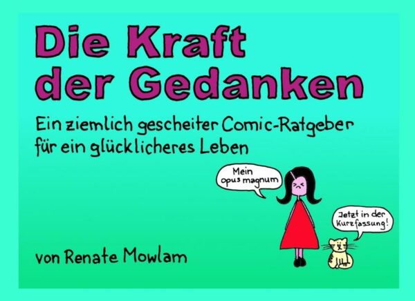 Honighäuschen (Bonn) - Renate Mowlam widmet sich in ihrem Comic-Ratgeber Themen wie der Angst, dem Ich oder der Veränderung. Durch die bunten Comics werden tiefgehende Themen leicht zugänglich gemacht und verleihen dem Text einen heiteren Touch. Die kurzen Erzählungen persönlicher Geschichten machen das Büchlein zu einem spannenden und kurzweiligen Leseereignis.