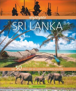 Wie eine Freudenträne liegt Sri Lanka im Meer vor Indien  ein Inselstaat mit Traumstränden