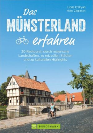 Malerische Landschaften und kulturelle Highlights im Münsterland in 30 leichten bis mittelschweren Radtouren entdecken. Mit Zeit für Besichtigungen