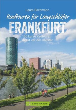 Dieser Fahrradführer stellt die 30 besten Halbtagestouren in Frankfurt/Main und Umgebung vor. Mit höchstens 4 Stunden Fahrzeit eignen sich diese leichten Radtouren besonders für Langschläfer