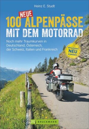 Die Fortsetzung! In seinem aktuellen Tourenführer präsentiert der passionierte Biker Heinz E. Studt 100 neue