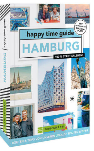 Auf nach Hamburg!Hamburg erleben mit den besten Tipps der Locals. Der happy time guide nimmt dich mit auf sechs unterschiedliche Spaziergänge