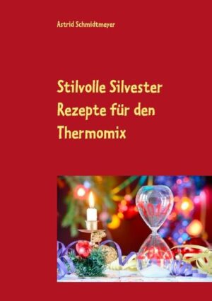 Leckere Rezepte für Ihre Silvester Party. Es handelt sich hierbei um Rezepte für Getränke, sowie auch Rezepte für ein stilvolles Essen. Alle Rezepte wurden mit dem neuen Thermomix TM5 zubereitet. Ich habe bei den Rezepten auch sehr darauf geachtet, dass alles schon vorgekocht oder vorher zubereitet werden kann, damit alle etwas vom Fest haben. Man kann aber alles sehr leicht für andere Thermomix Geräte abwandeln. Ich wünsche Ihnen viel Freude mit meinem Buch.