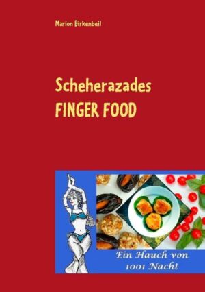 Fingerfood - was ist das? Mit Fingerfood sind Speisen gemeint, die mit den Fingern gegessen werden - eine tolle Idee für Feiern und Snacks. Sehr beliebt sind immer gefüllte Blätterteigtaschen und Dips mit Brot- oder Gemüsescheiben. In diesem Buch finden Sie über 40 Rezepte für herzhaftes und süßes Fingerfood und auch einige leckere Gerichte für Vegetarier und Veganer. Weitere Informationen und Fingerfood-Fotos: http://m-birkenbeil-autorin.jimdo.com/ Orientalische Rezepte - das sind kulinarische Köstlichkeiten aus 1001 Nacht. Die große Vielzahl an unterschiedlichen Gewürzen und Geschmacksrichtungen sorgt für große Abwechslung auf dem Speiseplan. In der Einleitung wird die Geschichte von Scheherazade erzählt. Sie basiert auf einer alten persischen Märchensammlung mit dem Namen Hezâr Afsâna, Tausend Mythen. Im Anschluss folgen die Rezepte und Infos. Dieses Kochbuch gehört zu der Buchreihe Scheherazade. Idee, Buchcovergestaltung und Satz: © 2014 Autorin Jutta Schütz http://www.jutta-schuetz-autorin.de/ "Scheherazades Finger Food" ist erhältlich im Online-Buchshop Honighäuschen.