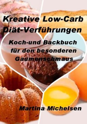 Die Low-Carb Diät bietet die tolle Möglichkeit, bei viel Genuss und wenig Verzicht große Abnehm-Erfolge zu erziehlen. Leider sind die meisten Geschäfte noch nicht darauf eingestellt, die Anforderungen dieser Ernährungsweise zu erfüllen. Vieles muss selbst hergestellt werden und dieses Buch bietet tolle Rezepte, Tips und Tricks, mit wenig Aufwand die tollsten Leckereien auf den Tisch zu bringen.