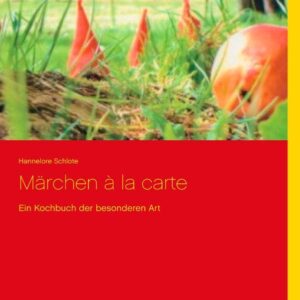 Mit "Märchen à la carte" einen ganz besonderen Abend genießen. Hannelore Schlote lädt mit diesem ungewöhnlichen Kochbuch große und kleine Gourmets zu ausgefallenen Genüssen ein. Für jeden Monat schlägt sie drei Menüs vor und gibt Anregungen für das musikalische Begleitprogramm. Zu Beginn der opulenten Mahlzeiten sollten als Einstimmung ihre Märchen in moderner Fassung vorgetragen werden. Ein solcher romantischer Rahmen bietet neben den auserlesenen Rezeptvorschlägen die Gewähr für gelungene literarisch-musikalisch-kulinarische Abende, die nach Belieben wiederholt und erweitert werden können. Und wer hat von Ihnen als nächstes Geburtstag?