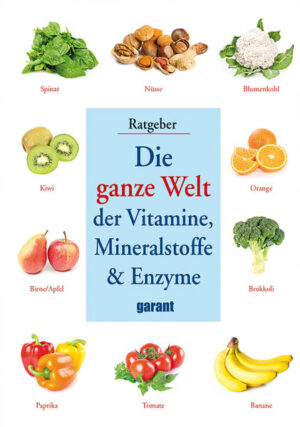 Vitamine, Mineralstoffe und Enzyme sind unentbehrlich für das optimale Funktionieren unseres Körpers. In diesem Buch wird jede Gruppe dieser Vitalstoffe in einem großen Abschnitt ausführlich behandelt. Informieren Sie sich, welchen Krankheiten damit vorgebeugt werden kann und wie diese, falls sie bereits aufgetreten sind, geheilt werden können. Lesen Sie, was Sie selbst tun können, um Ihren Organismus ausreichend zu versorgen, um gesund und fit zu bleiben.