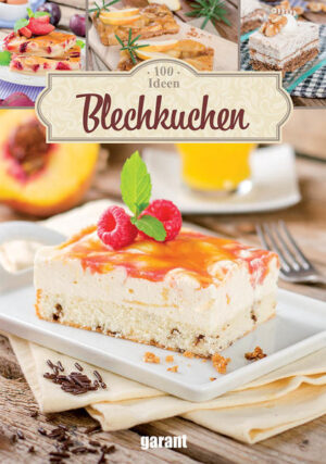 Von Apfelkuchen bis Zwetschgendatschi reicht die Auswahl an köstlichen Blechkuchen, die zu jeder Jahreszeit ohne großen Aufwand gebacken werden können. Wir haben für Sie 100 herrliche Rezepte gesammelt und ausprobiert, damit Sie Ihre Lieben damit verwöhnen können. Alle Rezepte sind übersichtlich zusammengestellt, durchgehend mit farbigen Abbildungen versehen und Schritt für Schritt erklärt. Ein ausführlicher Ratgeberteil, der viele Tipps und Tricks verrät, garantiert den Erfolg. Gutes Gelingen und viel Spaß beim Backen und Genießen.