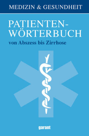 Honighäuschen (Bonn) - Das körperliche und seelische Wohlbefinden ist trotz der großen Fortschritte der Medizin nur dann zu sichern, wenn jeder Einzelne in verantwortungsvoller Weise auf seine Gesundheit achtet. Deshalb sollte man die wichtigsten Organen und Funktionen des Körpers kennen und über Krankheitserscheinungen Bescheid wissen. Natürlich kann auch das hier vorliegende Werk den Arztbesuch nicht ersetzen, denn der Arzt bleibt stets der entscheidende Ansprechpartner, wenn es um unsere Gesundheit geht. Der Arzt wird dem potenziellen und aktuellen Patienten - sei es bei der Vorsorge, sei es bei der Diagnose oder Heilung - jedoch eine umso wertvollere Hilfe sein, je mehr dieser in der Lage ist, gesundheitlich mitzudenken. Für eine kenntnisreiche Eigenverantwortung, für das Wissen um individuelle Risikofaktoren sowie für die Fähigkeit, Beschwerden und Symptome zu erkennen und zu artikulieren, wird das vorliegende Patienten-Wörterbuch ein ebenso verständlicher wie zuverlässiger Ratgeber sein.