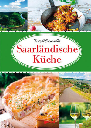 „Hauptsach‘ gudd gess!“, sagt der Saarländer. Dass das gute Essen hier Programm ist, beweisen schmackhafte Gerichte wie Saarländer Zwiebelsuppe, Saarbrigger Speckkuchen, Schwenkbraten, Kranzkuchen und Co. Von der beliebten Kartoffel – im Saarland Grumbeere genannt – über den Viez (Apfelwein) bis hin zur französischen Lyoner haben viele hochwertige Zutaten in die saarländische Küche Einzug gehalten. So schafft sie mühelos den Spagat zwischen deftiger Bergmannskost und raffinierter Sterneküche, und auch der Einfluss des Nachbarlands Frankreichs ist oft unverkennbar. Ob Suppen und Salate, kleine Gerichte, Hauptspeisen oder Desserts und Backwaren – lassen Sie sich von der Vielfalt des Saarlands begeistern!