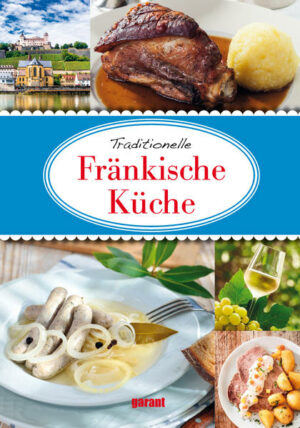 Die fränkische Küche zählt zu den bekanntesten und beliebtesten Regionalküchen Deutschlands. Kein Wunder, sind doch Traditionsgerichte wie Nürnberger Bratwürste oder deftige Schäufele mit Kraut über die Grenzen hinaus berühmt und begehrt. Aber die fränkische Küche hat über diese Klassiker hinaus kulinarisch noch einiges mehr zu bieten. Von cremiger Sauerampfersuppe über rustikale Bamberger Zwiebeln bis hin zu würzigem Krenfleisch gibt es für Genießer so manches zu entdecken. Und was wäre ein fränkisches Menü ohne eine süße Leckerei zum Abschluss? Traditionsreiche Rezepte für Desserts und Kuchen aus dem Frankenland warten darauf ausprobiert zu werden! Begeben Sie sich auf Entdeckungsreise und lassen Sie sich von der fränkischen Regionalküche verwöhnen. "Fränkische Küche" ist erhältlich im Online-Buchshop Honighäuschen.
