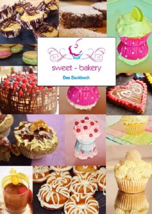 sweet-bakery: Das Backbuch sweet-bakery steht für einfaches und kreatives backen. Jetzt gibt es endlich das erste Backbuch von sweet-bakery! Also los, schnappt es euch! Hier findet ihr tolle Rezepte rund ums backen. Angefangen bei Muffins über Cupcakes, verschiedene Cremés zu tollen Torten. Dieses Backbuch ist auch gut für Anfänger geeignet, da das Motto "kreativ und einfach backen" voll erfüllt wird. Das Backbuch ist im handlichen Taschenformat und auch super als kleines Geschenk geeignet. Ich wünsche euch viel Spaß beim nachbacken liebe Grüße sweet-bakery