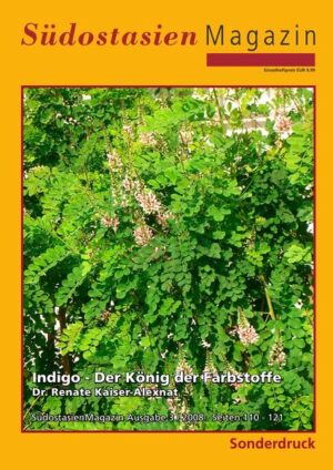 Honighäuschen (Bonn) - Von dem blauen Farbstoff Indigo ging über Jahrhunderte hinweg eine große Faszination aus, die auch heute noch ungebrochen ist. Indigo ist einer der ältesten und weltweit bekanntesten Farbstoffe. Er wurde von den Völkern fast aller Kontinente seit frühester Zeit vor allem zur Färbung von Textilien genutzt. Die frühe Nutzung von Indigo ist erstaunlich, wenn man sich die Komplexität der Indigofärberei vor Augen führt. Wie es den Färbern gelang, das komplizierte Färbeverfahren zu entwickeln bleibt bis heute ein Rätsel. Vermutlich wurde das Färben mit Indigo auf den verschiedenen Kontinenten unabhängig voneinander entdeckt. Erste Spuren der Indigofärberei lassen sich in Indien bis ins 3. Jahrtausend v. Chr. zurückverfolgen. Auch den Ägyptern war die Kunst des Färbens mit Indigo bekannt. In Grabkammern fand man Mumien, die in blau gefärbte Bänder gewickelt waren. Um den Indigo rankt eine wechselvolle Geschichte, die ihm aufgrund seiner großen weltwirtschaftlichen Bedeutung den Titel König der Farbstoffe einbrachte.