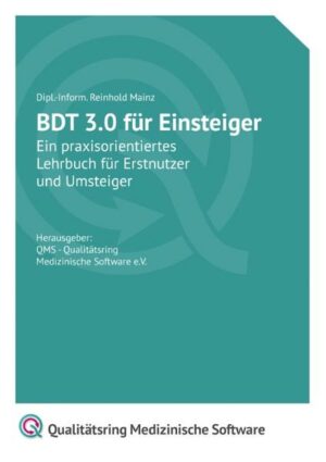 Honighäuschen (Bonn) - Der BDT (Behandlungsdatentransfer) ist ein IT-Standard der xDT-Familie für EDV-Systeme in ambulanten deutschen Arztpraxen. Dies ist ein praktisches Handbuch zum Lesen eines Datenstroms gemäß QMS-Spezifikation BDT 3.0 und zum besseren Verstehen dieser Spezifikation.