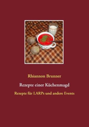 Irgendwann hat man einfach genug vom Dosenfutter auf größeren Events. Nicht jeder kann kochen, aber Hunger ist dennoch vorhanden. Dieses Buch ist für diejenigen gedacht, die stilgerecht und im entsprechenden Ambiente die richtigen Speisen zu sich nehmen wollen. Die Rezepte sind vegan oder vegetarisch, doch so gut wie alle lassen sich mit Vorschlägen für Fleisch/Fisch aufpimpen. "Rezepte einer Küchenmagd" ist erhältlich im Online-Buchshop Honighäuschen.