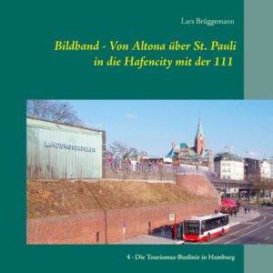 Dieser Bildband von Lars Brüggemann zeigt eine Fahrt mit der Buslinie 111 in Hamburg entlang zahlreicher Sehenswürdigkeiten. Die Buslinie 111 in Hamburg bietet eine Stadtrundfahrt durch Hamburg zum Tarif des Hamburger Verkehrsverbunds (HVV). Die Fahrt in diesem Bildband beginnt am Bahnhof Altona