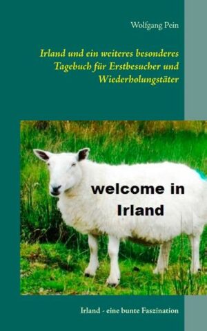 Nach dem Erfolg des 1. Buches über eine unserer Reisen nach Irland mit dem Titel "Irland und ein etwas anderes Irisches Tagebuch" folgt nun hiermit eine weitere Reisebeschreibung. "Besonders" ist diese Reise