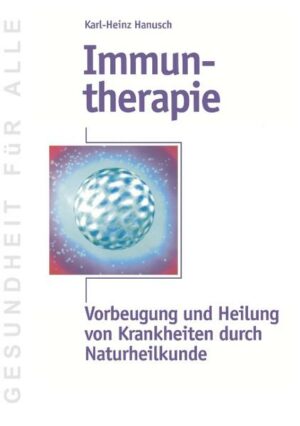 Honighäuschen (Bonn) - Die Stärkung des Immunsystems ist von zentraler Bedeutung bei der Verhinderung und Überwindung von Krankheiten. Die in diesem Ratgeber vorgestellten Naturheilverfahren haben sowohl in der Forschung als auch in der Praxis des Autors sehr gute Heilerfolge vorzuweisen. Das Buch soll als Anregung für Patienten dienen, diese Naturheilverfahren zur Vorbeugung oder zur Heilung bestehender Krankheiten anzuwenden.