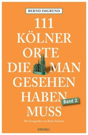 In nur wenigen Monaten erzielte der erste Band '111 Kölner Orte' sieben Auflagen. Der Nachfolgeband stellt neue und unbekannte Orte Kölns vor  gewohnt witzig