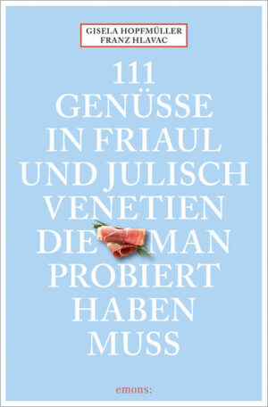 Eine kleine Region als kulinarisches Eldorado: Der Rohschinken Prosciutto crudo, die Würste Salame und Salsicce, die vielen feinen Käsesorten von Montasio bis Formadi Frant, die Polenta, die sehr speziellen Teigtaschen Cjalsons - das sind nur einige Beispiele der friulanischen Küchentradition. Vielerlei ist zu Unrecht kaum bekannt, wie die gesäuerten Rüben Brovada, die Triestiner Krautsuppe Jota, die Räucherforelle aus San Daniele, der spezielle Radicchio Rosa di Gorizia, die Fasolari-Muscheln. Für Mutige gibt es Aal, Schnecken oder Froschschenkel. In Friaul-Julisch Venetien gilt es mehr Genüsse zu entdecken,als man glaubt. Dieses Buch ist dafür ein facettenreicher Begleiter.