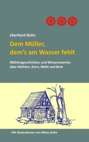 Honighäuschen (Bonn) - Eberhard Bohn, Jahrgang 1935 und gelernter Mühlenbauer erzählt Mühlengeschichten und was man über Mühlen, das Getreidekorn, das Kornmahlen, das Mehl und das Brotbacken wissen sollte.