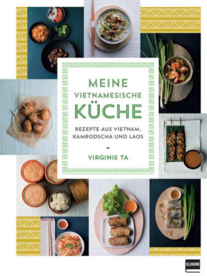 Virginie Ta betreibt zusammen mit ihrer Familie in Paris zwei erfolgreiche Restaurants. In diesem Buch lüftet sie die Geheimnisse rund um ihre beliebtesten Gerichte. Alle vorgestellten Rezepte - von Vorspeisen über Hauptgerichte bis zu Desserts - spiegeln die authentische und moderne Küche Vietnams, Kambodschas und Laos` wider. Diese zeichnet sich besonders durch frische und gesunde Zutaten, abwechslungsreiche Gewürze und Kräuter sowie Reis und Reisnudeln als wichtige Bestandteile aus. Ob Frühlingsrollen mit Garnelen, grüner Salat mit Mango oder Tapioka mit Banane in Kokosmilch - Fans der asiatischen Küche kommen hier garantiert auf ihre Kosten.