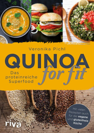 Quinoa  das proteinreiche Superfood aus Südamerika Das Korn der Inka kann auf vielfache Weise zubereitet werden und enthält reichlich Protein, sekundäre Pflanzenstoffe, Antioxidantien und viele andere hochwertige Nährstoffe  ein echtes Powernahrungsmittel also. Außerdem ist Quinoa glutenfrei und damit für alle geeignet, die nach einer leckeren Alternative zu Brot, Nudeln und Co. suchen. Aus den kleinen Wunderkörnern lassen sich vollwertige und leckere Hauptspeisen, Brot, herzhafte Suppen, bunte Salate und Gebäck sowie süße Desserts zaubern, die für Freude und Genuss beim Essen sorgen. Dieses Buch bietet Ihnen neben umfangreichen Informationen zum Powerkorn Quinoa mehr als 45 Rezepte, von süßen Waffeln über einen scharfen Quinoa-Avocado-Salat bis zum Burger mit selbst gemachtem Curryketchup. Zahlreiche Rezepte sind auch für die vegane Küche geeignet. "Quinoa for fit" ist erhältlich im Online-Buchshop Honighäuschen.