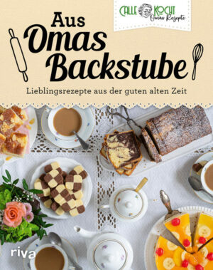 Ob Gugelhupf oder Frankfurter Kranz, Butter-, Apfel- oder Käsekuchen  wer erinnert sich nicht gern an all die feinen Kuchen und Torten, die Oma mit viel Liebe gebacken und sonntags zum Kaffee serviert hat? Der erfolgreiche YouTuber CALLEkocht zeigt in diesem Backbuch, wie man die beliebtesten Leckereien aus Omas Rezeptbuch ganz einfach zu Hause nachbacken kann. Die traditionellen Zubereitungsmethoden ganz ohne Schnickschnack versprechen kulinarische Hochgenüsse und lassen die Backträume unserer Kindheit wiederauferstehen. "Aus Omas Backstube" ist erhältlich im Online-Buchshop Honighäuschen.