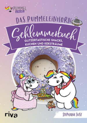 Einhorn-Fans aufgepasst: Das Pummeleinhorn hat 50 neue glitzertastische Rezepte im Gepäck! Doch hier kommen nicht nur süße Naschkatzen auf ihre Kosten - in diesem Buch voller bunter Schlemmereien findet ihr auch herzhafte Snacks: Regenbogen-Pizza, Toasted Ravioli, kugelige Knäcke-Donuts und vieles mehr. Aber das flauschige Pummeleinhorn und seine Freunde naschen einfach viel zu gerne, deshalb kommen süße Leckereien natürlich auch nicht zu kurz. Zu Eis-Sandwiches, fruchtigen Zauberstäben, wolkigen Zuckerwatte-Cupcakes und Pummelchens Cookie-Birthday-Cake gibt es eine Zauberlimo und den cremigen Bubblegum-Eis-Shake. Pummeltastischen Appetit!