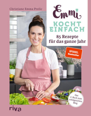 Einfache Rezepte für das ganze Jahr Die Food-Bloggerin Christiane »Emmi« Prolic stellt dir in ihrem zweiten Kochbuch 85 absolut unkomplizierte und gelingsichere Rezepte vor. Emmi ist für ihre alltagstaugliche Küche mit überschaubaren und frischen Zutaten bekannt und präsentiert eine große Auswahl an saisonalen Gerichten unter Verwendung regionaler Zutaten, die dir als Inspiration für den Kochalltag dienen. Der umfangreiche Saisonkalender zum Herausnehmen zeigt dir, zu welcher Jahreszeit welches Gemüse oder Obst und welche Salate oder Kräuter frisch aus heimischem Anbau oder als Lagerware erhältlich sind. Dadurch findest du im Kochalltag, egal ob im Frühling, Sommer, Herbst oder Winter, eine passende Rezeptidee, die du ohne viel Aufwand umsetzen kannst.