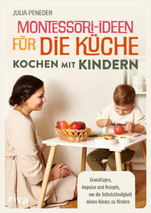 »Hilf mir, es selbst zu tun!« Montessoripädagogik in der Küche? - Ja! Die Küche ist der perfekte Ort, um die Montessoripädagogik in die Erziehung einfließen zu lassen. Ziel ist es, Kinder zur Selbstständigkeit zu erziehen und ganz nebenbei ihre Motorik und ihr Selbstbewusstsein zu fördern. Dieses Buch liefert dir kurzes und einfaches Grundwissen zum Thema Montessori in der Küche und praktische Tipps und Inspirationen, um die Umgebung perfekt vorzubereiten und die Arbeitswerkzeuge auszuwählen. Die Autorin erklärt, wie man die Küche so gestaltet, dass Kinder Lust bekommen, selbst tätig zu werden. Über 20 ausführlich bebilderte Impulse und Rezepte zeigen im Anschluss, was die Kleinen schon selbst in der Küche machen können: Nüsse knacken, Erdbeeren schneiden, Pizza backen, Brottürmchen stapeln und mehr. Viel Spaß beim Kochen mit deinem Kind und eine lehrreiche und entspannte Zeit in der Küche!