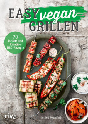 Das perfekte Buch für alle Grill-Fans, die auf der Suche nach einfachen Grillrezepten ohne tierische Produkte sind. 70 vielfältige Rezeptideen für Tofu, Seitan, Gemüse und mehr begeistern nicht nur Veganer*innen und Vegetarier*innen. Egal ob mit Gas-, Elektro- oder Holzkohlegrill - dieses Grillbuch macht garantiert alle zu Grillmeister*innen. Der ideale Begleiter für das sommerliche Barbecue auf dem Balkon, das gemütliche Wintergrillen oder die nächste Grillparty mit Familie und Freunden!