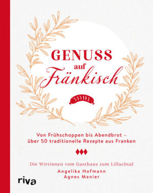 Fränkische Wirtshausrezepte für zu Hause Fränkische Küche ist so viel mehr als Schäufele mit Kloß! In Franken wird regional und saisonal gekocht und gebacken, je nachdem, was die Natur gerade hergibt: ob Wildkräuter-Tarte, Kaspressknödel, saure Bratwürste im Wurzelsud, Rindsrouladen mit Blaukraut, gebratenes Zanderfilet mit Schmorgurken, Zwetschgenkuchen oder Kirschenmichel. Dabei kommt nicht nur Fleisch oder Fisch auf den Tisch, sondern es gibt auch zahlreiche vegetarische und vegane Varianten mit viel Gemüse und frischen Kräutern. Traditionen wie der Frühschoppen, der klassische Sonntagsbraten, die üppig gedeckte Kaffeetafel, das Abendbrot und mehr holen das fränkische Lebensgefühl zu Ihnen nach Hause!