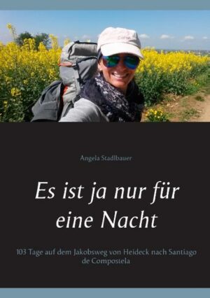 Im März 2015 startet Angela Stadlbauer zu Hause an ihrer Haustüre ihren persönlichen Jakobsweg. Ihre Fußreise führt sie durch Deutschland