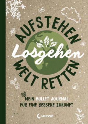 Honighäuschen (Bonn) - Sei kreativ und rette die Welt! In diesem Bullet Journal finden Jugendliche ab 14 Jahren neben einem immerwährenden Kalender viele Informationen zum Klimawandel und hilfreiche Tipps für den Umweltschutz. Auf freien Seiten können sie in diesem Eintragbuch zudem selbst kreativ werden und eigene Kampagnen und Aktionen planen, um die Welt ein wenig besser zu machen. Greta Thunberg ist dein großes Vorbild? Du möchtest wie Boyan Slat das Meer von Plastikmüll befreien? Oder dich wie Luisa Neubauer für erneuerbare Energien einsetzen? Dann ist dieses Bullet Journal perfekt für dich! Hier kannst du nicht nur Termine für Fridays for Future-Aktionen festhalten, sondern dich auch ausführlich über den Klimawandel informieren. Mach die Welt jeden Tag ein bisschen besser, indem du die Tipps für eine umweltbewusstere Lebensweise ausprobierst oder mit Anleitungen und Checklisten sogar eigene Kampagnen planst. Und dazwischen hast du noch viel Platz zum Eintragen von weiteren Ideen und Notizen. Lass deiner Kreativität freien Lauf und verändere die Welt!