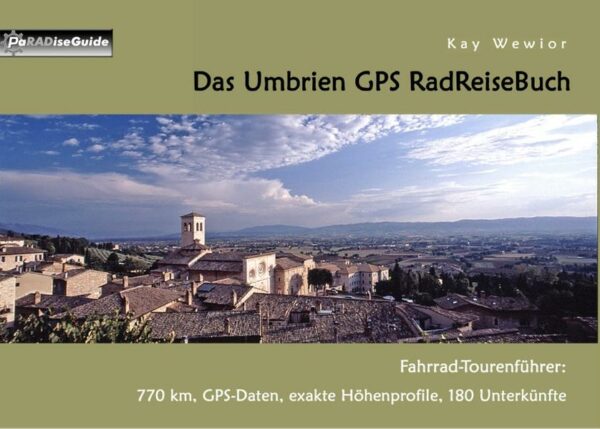 Das RadReiseBuch aus der Reihe PaRADise Guide führt Touren- und Rennradler durch die schönsten Gegenden Umbriens. Das Streckennetz verbindet die schönsten Orte der Region: Assisi