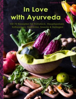 Mein Anliegen ist es zu zeigen, wie einfach, lecker und gesund ayurvedisches Essen sein kann. Welche einfachen Gewohnheiten es gibt, Ayurveda ins tägliche Leben zu integrieren. Gesundheit und Wohlbefinden bedeutet im Ayurveda, daß man mit sich und seiner Umwelt im Einklang lebt bezogen auf die Lebens-, Denk- und Eßgewohnheiten. Ein tiefes Vertrauen in die Natur und zu sich selbst, ist die Grundlage ein ganzheitliches Gleichgewicht zu erlangen. "In Love with Ayurveda" ist erhältlich im Online-Buchshop Honighäuschen.