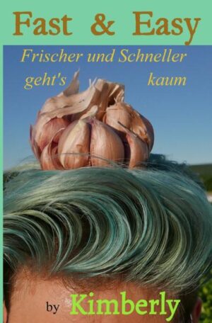 Fast & Easy ist kein Kochbuch im klassischen Sinn. Das Buch ist vielmehr ein Konvolut aus Kimberlys Lebenserfahrungen zum Thema eigene Ernährung und Verdichtungen durch die späte Profi Kocherei. Zwei Kurzgeschichten aus der Zeit der Fliegerei in Afrika durften da nicht fehlen, denn kochen, essen und fliegen sind nur drei Begriffe eines langen Abenteuerlebens. Ich möchte in diesem Buch nur Tipps geben, wie man seine gesamte Ernährung mit einfachen Ideen und Mitteln zeitsparend ergänzen kann und dem Stress der Kocherei entkommt. Das Buch ist nicht nur in der Küche entstanden. Es ist ein Produkt exzessiver Phantasie und der Lust am experimentieren. Bewusst werden aus diesem Grund auch keine Rezepte geliefert, die von den Begriffen 'Wiegen' und 'Messen' dominiert werden und dem interessierten 'Opfer' des Meisterkochs, der es erdacht hat zudem die Angst vermittelt, dass alles für die Katz ist, wenn ein winziges Detail dabei nicht vorhanden ist. Ich möchte den Lesern und auch einem Team von Koch Interessierten meine Leidenschaft für Experimente gerne vermitteln und dazu ermuntern, einfach drauf los zu kochen, zu rühren und pürieren, ohne Ängste im Hinterkopf und auch ohne die Lust dabei und daran zu verlieren. So ist das Buch auch geschrieben, ein wenig chaotisch, anders, als andere Kochbücher, aber wie bereits erwähnt, ist es eigentlich auch kein Kochbuch! Natürlich geht es in unserer Küche humorvoll zu. Das ist wichtig beim kochen, denn es ist eine der schönsten und positivsten Aktivitäten, seine Freizeit in Verbindung mit der Gesund Erhaltung des Körpers und der Seele zu gestalten. Also los geht's und keine Angst, wir brauchen wenig Geschirr und noch weniger Zeit.