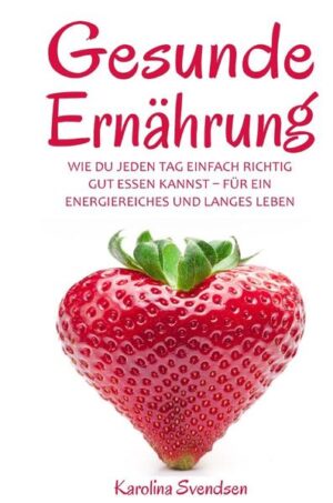 Willst du wissen, wie du dich einfach gesund ernähren kannst? Heutzutage ist das gar nicht mehr so einfach! Auf jeder Packung im Supermarkt stehen etliche Zutaten, von denen man teilweise nicht einmal mehr weiß, was das überhaupt genau ist. Kein Wunder also, dass viele Menschen ihre liebe Mühe haben, sich gesund zu ernähren und natürlich zu essen. Und das ist kein Kampf, den wir nur einmal im Jahr haben. Nein, wir haben ihn nahezu jeden Tag! Kommt dir das bekannt vor? Du weißt nicht, was du essen sollst Du bist verwirrt von den ganzen Ernährungsformen Du erreichst deine körperlichen Ziele nicht Ständig gibt es Tage, die dich wieder aus dem Konzept werfen Der Aufbau einer Routine fällt dir verdammt schwer Keine Angst, denn du befindest dich damit in bester Gesellschaft. Es ist heutzutage sehr viel schwerer, sich gesund zu ernähren, als es früher mal der Fall war. Grund sind die Masse an Informationen, die täglich auf uns einprasseln, tausende von verschiedenen Diäten und die Verwirrungstaktik der Industrie. Gegen all das scheint kein Kraut gewachsen. Glaubst du das auch? Gesunde Ernährung muss nicht schwer sein Dann muss ich dich leider enttäuschen! Die gesunde Küche ist nicht schwer in den Alltag zu bringen, wenn wir uns wieder auf das Wesentliche konzentrieren. Lerne in diesem Buch über gesunde Ernährung wieder die “Basics” kennen und ändere den Kurs, denn dafür ist es niemals zu spät! Gesundes Essen muss nämlich absolut nicht schwer sein, sondern kann im Gegenteil sehr einfach sein. Wenn du die Bestandteile der gesunden Ernährung kennst und dir darum eine Routine aufbaust, wird es nur noch wenig geben, was dich tatsächlich aus dem Konzept bringen wird. Beginne jetzt zu lernen, was gesunde Ernährung bedeutet und koche schon ab morgen jeden Tag gesund. Das ist nicht nur für morgen wichtig, sondern erschafft die Basis für ein energiereiches und längeres Leben.