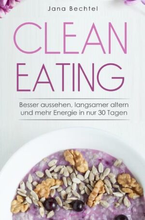 Richtig eingesetzt kann Clean Eating dein Leben verändern und den Unterschied zwischen Erfolg und Misserfolg ausmachen! Wir verirren uns nur allzu gern in den hell und schön erleuchteten Gängen der tollen Supermärkte. Wir sehen geniale Produktbezeichnungen und jedes Nahrungsmittel ruft danach gekauft zu werden. Light, Bio, schnell zubereitet, essentielle Vitamine, glutenfrei und vieles mehr lässt uns manchmal an unserem eigenen Verstand zweifeln. Zurecht fragen wir uns, ob es nicht manchmal auch einfacher geht und ob man wirklich auf so viele Dinge achten muss, wie es heute den Anschein hat. - Milch ist krebserregend - Brot ist ungesund - Fast Food macht dick - Bei Eiern auf keinen Fall die Bodenhaltung wählen - Beim Fleisch musst du genau wissen, wo es herkommt Mach es dir einfacher, ernähre dich clean! Das Standardwerk für Clean Eating Starter In Clean Eating geht es darum, nicht auf viele leckere Dinge zu verzichten, sondern ganz im Gegenteil zu versuchen, leckere und köstliche Nahrung ins Leben zu holen. Der Begriff „Clean Eating“ verspricht zunächst einmal eine besondere Sauberkeit, Lockerheit und Fitness. Dabei versteckt sich hinter dem Ausdruck eine ganz spezielle Ernährungsmethode. Und diese Methode ist keinesfalls eine aktuelle Trend-Erscheinung. Der Begriff „Clean Eating“ verspricht zunächst einmal eine besondere Sauberkeit, Lockerheit und Fitness. Dabei versteckt sich hinter dem Ausdruck eine ganz spezielle Ernährungsmethode. Und diese Methode ist keinesfalls eine aktuelle Trend-Erscheinung. Im Gegenteil. Die ursprünglich aus den USA stammende Ernährungsweise besitzt schon seit mehr als zwanzig Jahren begeisterte Anhänger. Steigere innerhalb von 30 Tagen dein Wohlbefinden, dein Hautbild und dein Energielevel durch die Eat Clean Diät!