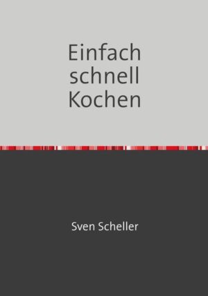 Sven Scheller Einfach schnell Kochen Dieses Buch entsteht aus der Idee, das nicht jedes Kochbuch 20,000 Bilder besitzen muss um gut zu sein. Ein günstiges Kochbuch für jedermann. Genau so günstig wie das Kochbuch sind die Rezepte. Natürlich gehört zum kochen immer mehr Aufwand als nur den Backofen zu öffnen und sich mal eben schnell eine Tiefkühl-Pizza zu machen, jedoch sind diese Gerichte in dem Buch alle schnell zu kochen und mit relativ wenig Aufwand nach zu kochen. Bei aufwändigeren Gerichten wird von Anfang an darauf hingewiesen. Dieses Kochbuch kann nur so günstig angeboten werden, da sowohl auf aufwendige Designs als auch Farbdrucke und Bilder verzichtet wurde. Die Rezepte stammen aus langer Erfahrung und kommen sowohl von Familie, Freunden aber auch dem Internet. Jedes Rezept wurde mehrfach gekocht und von verschiedenen Personen als gut empfunden. Auf Angaben für wie viele Personen wird bewusst verzichtet, da jeder Mensch dies unterschiedlich empfindet. Als groben Richtwert kann man jedes Gericht für 2 Personen Auslegen. Viel Spaß beim Kochen und Guten Appetit!