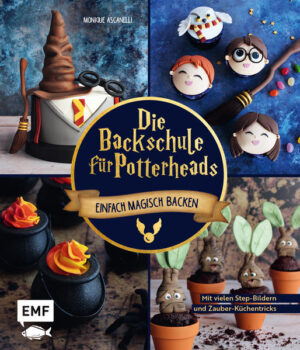 - Ein Muss für jeden Potterhead! Über 35 brandneue, motivgewaltige Rezepte, die bisher in garantiert keinem Backbuch erschienen sind - Schritt für Schritt und Bild für Bild zum magischen Fan-Gebäck: die große Harry-Motivtorte, empfindsame Alraunen-Muffins