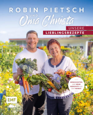 So schmeckt es Oma und Enkel: 70 Lieblingsrezepte von Christa und dem erfolgreichen TV- und Sternekoch Robin Pietsch Die ganze Vielfalt heimeliger Wohlfühl-Gerichte mit neuem Dreh: Omas Kartoffelsalat, Grüne Heringe, Pflaumenknödel und vieles mehr Mit Geschichten zur kulinarischen Heimat, erlebten Wendezeiten und Ernteglück im Garten