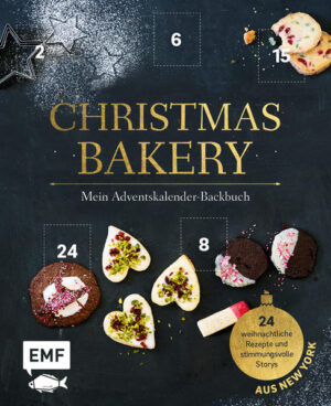 - Das Adventskalender-Buch für Backfans: 24 köstliche Rezepte gestalten die Zeit bis zum ersehnten Fest besonders schmackhaft - Mit handillustrierten Geschichten aus dem Weihnachts-Eldorado New York und 24 perforierten Seiten zum Auftrennen - Süßer Genuss