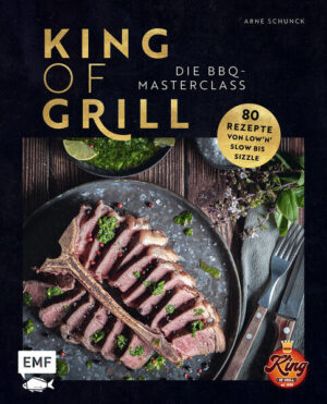 Endlich: Das Debüt-Grillbuch vom reichweitenstarken Barbequer King of Grill mit rund 1 Millionen Followern Außergewöhnliche Rezeptideen, die sonst keiner hat: Klassiker mit Twist, kreative Aromenkombinationen, verschiedene Burger und die perfekten Begleiter Für Anfänger und Profis: Mit Grundlagen zu Fleischsorten, Cuts, Grill-Varianten und mehr Social-Media-Reichweite: @king_of_grill_ TikTok: 500.000 Instagram: 300.000