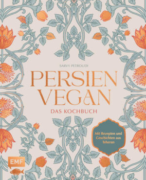 Einzigartig: vegane Interpretationen der eher fleischlastigen persischen Küche Ein Kochbuchjuwel aus dem Orient: Mutter und Tochter präsentieren über 60 "veganisierte" Rezepte aus der traditionellen Landesküche - gesund, nachhaltig und authentisch im Geschmack Mit ergreifenden Geschichten und stimmungsvollen Bildern - das perfekte Kochbuch für alle Fernwehgeplagten, Plant-based-Lovers und Hobbyköch*innen, die gern Neues ausprobieren Ausstattungshinweis: Mit Silberfolienprägung