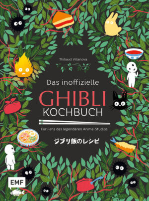 Anime-Fans aufgepasst: Mit diesem Kochbuch lassen sich die größten Meisterwerke aus dem beliebten japanischen Anime-Studio Ghibli mit allen Sinnen entdecken Von der Nostalgie der Animes der 80er-Jahre bis hin zu aktuellen Werken - Gerichte und Look sind inspiriert von Kikis kleinem Lieferservice, Totoro, dem Königreich der Katzen, Ponyo, Nausicaä, Prinzessin Mononoke und vielen anderen Super lecker und einfach nachzukochen: Bentos für unterwegs, Snacks und Suppen, tolle Eintöpfe und Nudelgerichte, Desserts und Kuchen