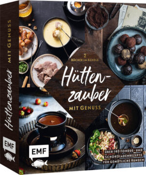 Über 140 Rezepte für köstliche Fondue-Variationen und zartschmelzende Schokoladenträume Klassische und innovative Genussideen für gemütliche Runden mit den Liebsten Zwei Titel der innovativen Kochbuchreihe im Bundle für unvergessliche Gaumenfreuden Ausstattungshinweis: 2 Bücher im Bundle