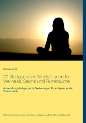 Honighäuschen (Bonn) - Auch Band 2 dieser Fachbuchreihe richtet sich wieder in erster Linie an den professionellen Anwender, der damit seinen Teilnehmern unvergessliche Momente der inneren Ruhe und tiefen mentalen Entspannung mit Klangschalen schenkt. Dabei ist es egal, ob die vielfältigen Texte der Meditationen in der Sauna, im Ruheraum eines Hotels, nach einer Sport- oder Yogastunde, im Betreuungsbereich oder nur zu Hause privat eingesetzt werden. Das praktische Ringbuch enthält 20 fertige Texte im kopier- und lesefreundlichen Großformat und ist, dank des dickeren Papiers, für den täglichen Einsatz bestens geeignet. Alle Klangreisen lassen sich 1:1 übernehmen. Sie sparen sich damit jede Menge an Vorbereitungszeit, Geld und letztendlich Arbeit. Die geführten Traumreisen entführen den Zuhörer in wunderbare Welten der tiefen Ruhe und Erholung und lassen ihn 10 Minuten lang seinen Alltag vergessen. So wird jede kurze Entspannungs-Zeremonie (auch bei öffentlichen Veranstaltungen) zum unvergesslichen Erlebnis. Zelebrieren Sie ganz besondere Momente! Lernen Sie die einfache Möglichkeit kennen, mit deren Hilfe Sie anderen Menschen wohltuende Entspannung bieten können. Ihre Zuhörer werden von harmonischen Klängen durch die verschiedenen Sinnesreisen getragen und tauchen tief in die wunderbare Welt der Klangschalen ein. Die Töne und Schwingungen berühren dabei Körper, Geist und Seele und wirken sanft, nachhaltig und beruhigend. Ich warne Sie hiermit ausdrücklich vor dem hohen Suchtpotential!