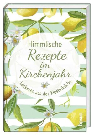 Vom delikaten Fischgericht zu Karfreitag bis hin zum festlichen Braten zum Weihnachtsfest: Dieses handliche und zugleich liebevoll gestaltete Kochbuch begleitet mit ausgewählten Rezepten durch das Kirchenjahr. Die Gerichte wurden von Autorinnen und Autoren aus Klosterküchen und christlichen Einrichtungen kreiert und sind dank der übersichtlichen Schritt-für-Schritt-Anleitungen einfach nachzukochen. Ein praktischer Küchenbegleiter, der rasch ans Herz wächst.